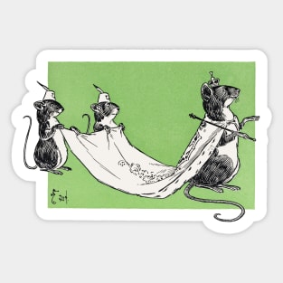 The Queen of the Field Mice Sticker